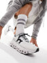 ON Cloudmonster running trainers in white