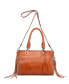 ფოტო #20 პროდუქტის Women's Genuine Leather Lily Satchel Bag