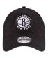 Men's Black Brooklyn Nets Team 2.0 9TWENTY Adjustable Hat - фото #4