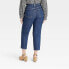 Фото #4 товара Women's High-Rise Vintage Straight Jeans - Universal Thread