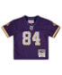 ფოტო #3 პროდუქტის Infant Boys and Girls Randy Moss Purple Minnesota Vikings 1998 Retired Legacy Jersey