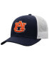 Фото #1 товара Men's Navy, White Auburn Tigers Trucker Snapback Hat