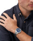 ფოტო #4 პროდუქტის Men's Neutra Chronograph Silver-Tone Stainless Steel Watch 44mm