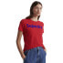 ფოტო #1 პროდუქტის SUPERDRY Regular Flock short sleeve T-shirt