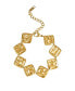 ფოტო #1 პროდუქტის Stainless Steel 18K Gold Plated Classic Bracelet