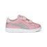 Фото #1 товара Puma Smash V2 Glitz Glam V Slip On Youth Girls Pink Sneakers Casual Shoes 36737