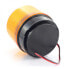 Flashing light LED 12 V magnetic - orange