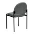 Фото #2 товара Comfort Gray Fabric Stackable Steel Side Reception Chair