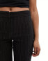 Фото #4 товара COLLUSION mid rise extreme flare trouser in pinstripe