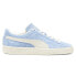 Фото #1 товара Puma Suede Classic X Sc Lace Up Womens Blue Sneakers Casual Shoes 39604501