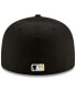Фото #4 товара Men's Black Pittsburgh Pirates Alternate 2 Authentic Collection On-Field 59FIFTY Fitted Hat