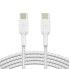 Фото #10 товара Belkin CAB004BT1MWH - 1 m - USB C - USB C - White