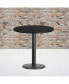 Фото #4 товара 30" Round Laminate Table Top With 18" Round Table Height Base