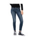 ფოტო #1 პროდუქტის Women's The Curvy Mid Rise Skinny Jeans
