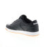 Фото #6 товара Reebok Club Memt Mens Black Leather Lace Up Lifestyle Sneakers Shoes