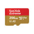 Фото #1 товара SanDisk Extreme - 256 GB - MicroSDXC - Class 10 - UHS-I - 190 MB/s - 130 MB/s