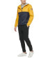 Men's Stretch Hooded Zip-Front Rain Jacket