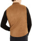 ფოტო #2 პროდუქტის Men's Reversible Water-Resistant Full-Zip Vest