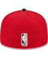 Фото #2 товара Men's Red, Black Atlanta Hawks Gameday Gold Pop Stars 59FIFTY Fitted Hat
