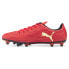 Фото #3 товара Puma Rapido Iii Firm GroundAg Soccer Cleats Mens Red Athletic Shoes 10657207