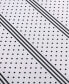 Dots And Stripes 4 Piece Microfiber Sheet Set, Queen