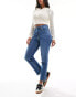 Фото #1 товара Lee Jeans Carol straight leg jeans in mid blue