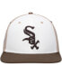 Фото #3 товара Men's White, Brown Chicago White Sox Chocolate Ice Cream Drip Snapback Hat