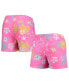 ფოტო #1 პროდუქტის Men's Pink Texas A&M Aggies Neon Floral Swim Trunks