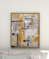 Фото #10 товара Canvas Abstract Framed Wall Art with Gold-Tone Frame, 39" x 2" x 39"