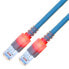 EasyLan S/FTP Kabel Kat.6 0.5m himmelblau - Cable - Digital