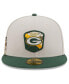 Фото #4 товара Men's Stone, Green Green Bay Packers 2023 Salute To Service 59FIFTY Fitted Hat