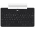 Logitech Keys-To-Go"Schwarz Deutsch Kabellos