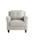 Фото #1 товара 33.9" Polyester Harvard Chair with Curved Arms