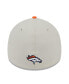 Фото #2 товара Men's Stone, Orange Denver Broncos 2023 NFL Draft 39THIRTY Flex Hat