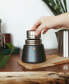 Milano Steel Stainless Steel Stovetop Espresso Maker Moka Pot 10 Espresso Cup Size 16.9 oz