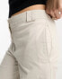 Фото #3 товара ASOS DESIGN Petite relaxed boyfriend trouser in stone