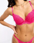 Фото #2 товара Ann Summers Casablanca padded plunge bra in pink