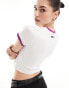 Фото #4 товара Nike Streetwear baby tee in white and purple