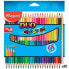 Фото #1 товара Цветные карандаши для рисования MAPED Duo Color' Peps Разноцветные 24 предмета Двусторонние (12 штук)