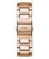 ფოტო #3 პროდუქტის Women's Quartz Rose Gold-Tone Stainless Steel Bracelet Multi-Function Watch 40mm