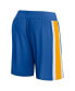 Men's Royal Golden State Warriors Referee Iconic Mesh Shorts
