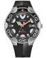 ფოტო #1 პროდუქტის Eco-Drive Men's Promaster Orca Black Rubber Strap Watch 46mm