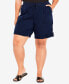 Фото #1 товара Plus Size Cotton Casual Shorts