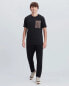 Lw Fleece M Crew Neck T-shirt Erkek Siyah Tshirt S211001-001