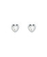 ფოტო #3 პროდუქტის HAN: Crystal Heart Earrings For Women