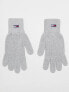 Фото #1 товара Tommy Jeans flag logo gloves in grey