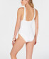 Фото #2 товара Michael Michael Kors 300227 Solid Convertible Ruched Swimsuit size 14