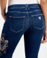 ფოტო #3 პროდუქტის Women's Hermosa Low-Rise Floral-Graphic Jeans