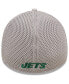 ფოტო #2 პროდუქტის Men's Gray New York Jets Team Neo 39Thirty Flex Hat