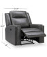 Фото #12 товара Rhodes 37.5" Top-Grain Leather Manual Recliner